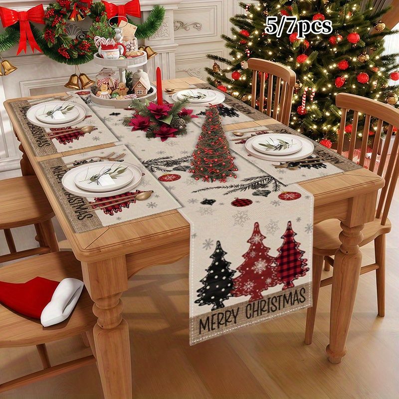 American Country Christmas Tab - Christmas Table Runner incelemesi ve fiyatı