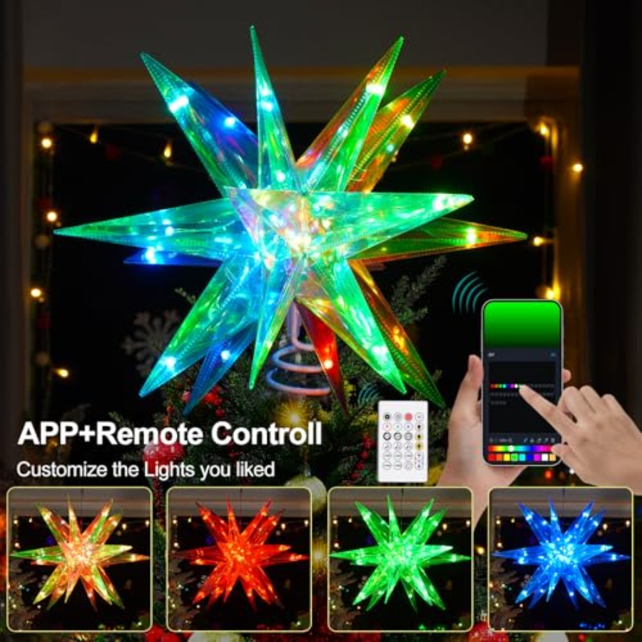 Christmas Star Tree Topper, 13 - Star Tree Topper incelemesi ve fiyatı