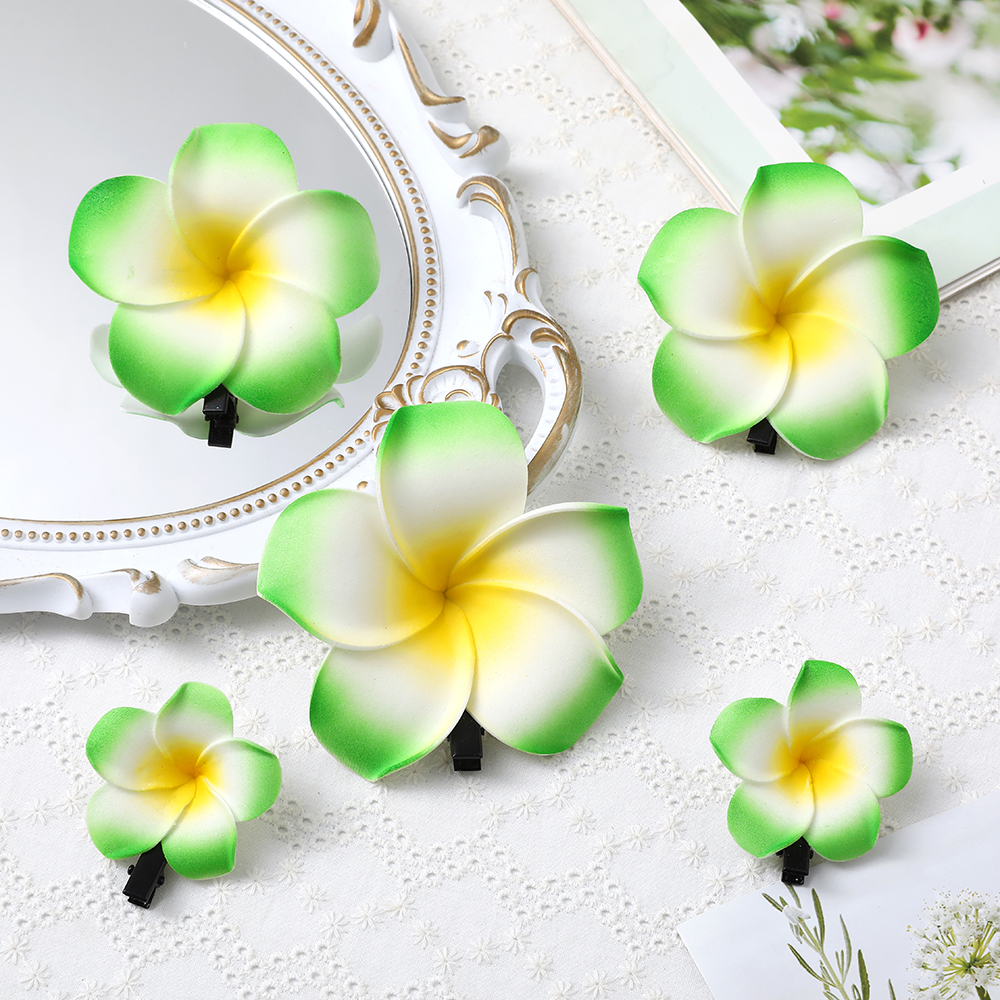 10PCS Hawaiian PE Foam Plumeri - Christmas Wreath Fake incelemesi ve fiyatı