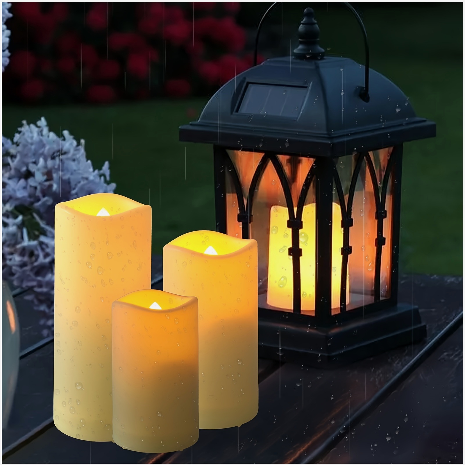72-Piece Flameless Flickering  - Holiday Candle Set incelemesi ve fiyatı