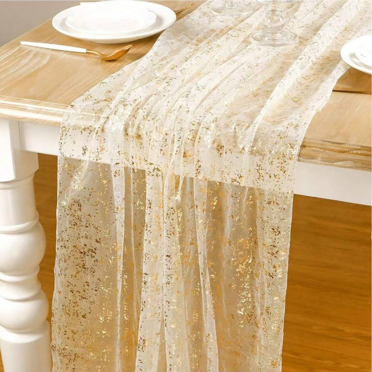 Black Gold Table Runner Hot St - Christmas Table Runner incelemesi ve fiyatı