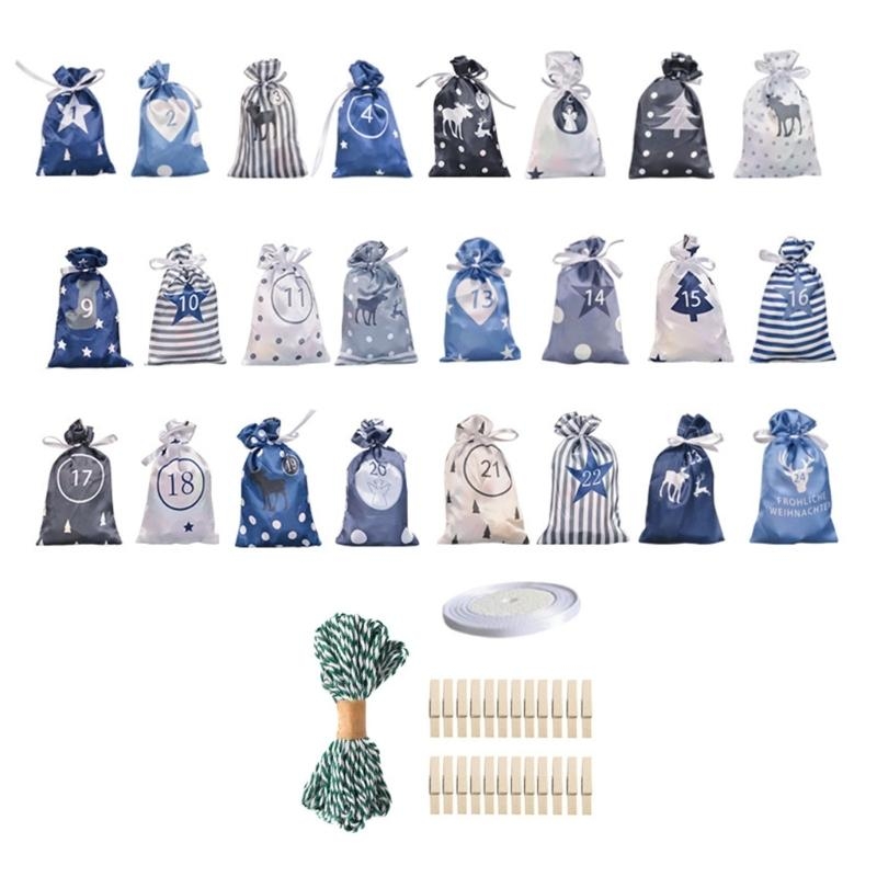 Christmas Advent Calendar Bags - Advent Calendar Gift incelemesi ve fiyatı