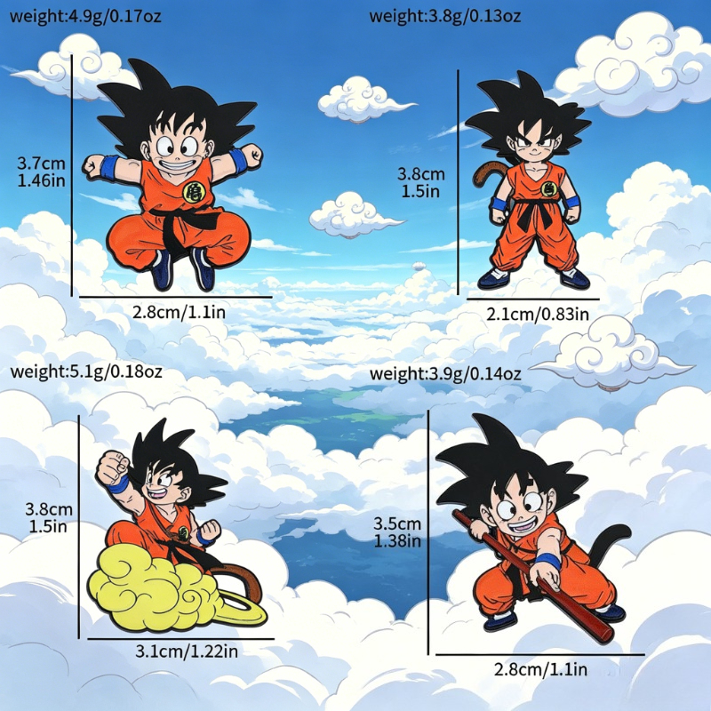Dragon Ball Son Goku  cute met - Ornament Ball Set incelemesi ve fiyatı