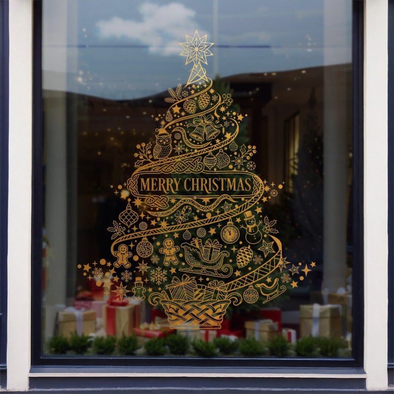 Merry Christmas Home Decoratio - Snowflake Window Decal incelemesi ve fiyatı