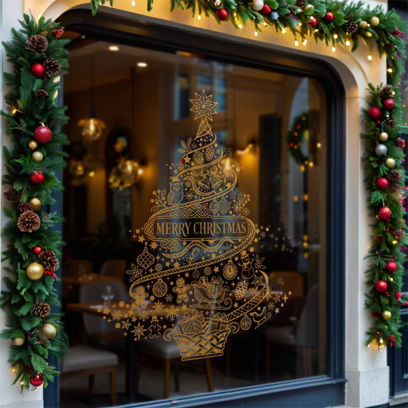 Merry Christmas Home Decoratio - Snowflake Window Decal incelemesi ve fiyatı