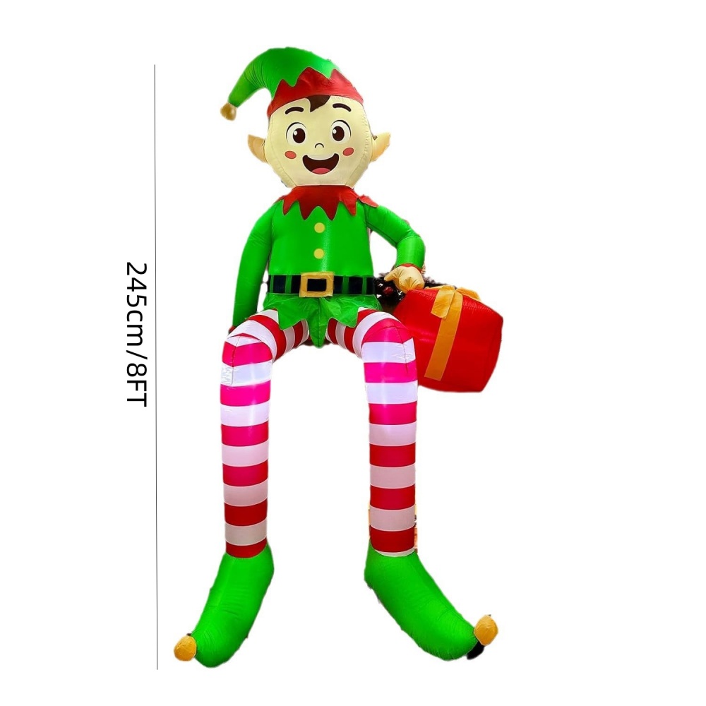8FT Christmas Inflatables Sitt - Christmas Lights Outdoor incelemesi ve fiyatı