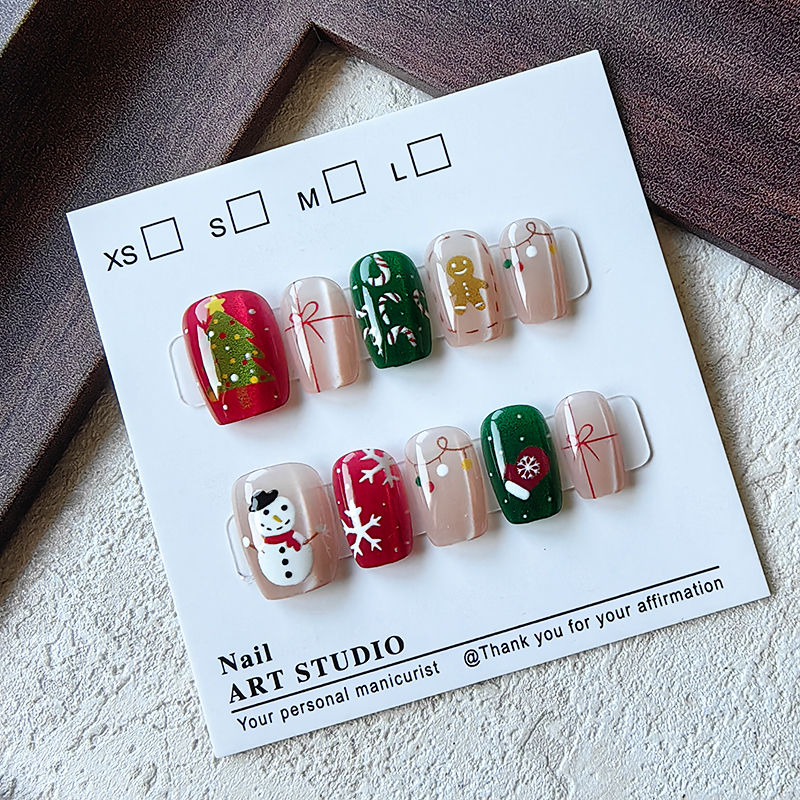 10 Pcs Christmas Half Handmade - Christmas Tree Artificial incelemesi ve fiyatı