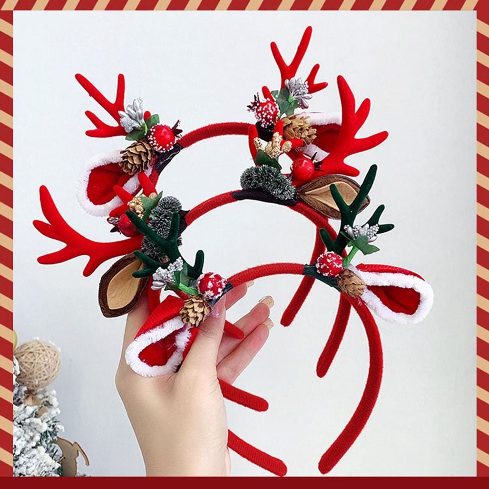 Funny Christmas Decoration Chr - Reindeer Antlers Headband incelemesi ve fiyatı
