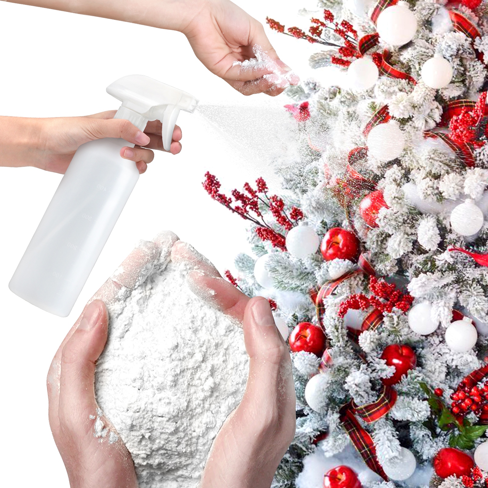 Artificial Fake Snow Flocking  - Christmas Wreath Fake incelemesi ve fiyatı
