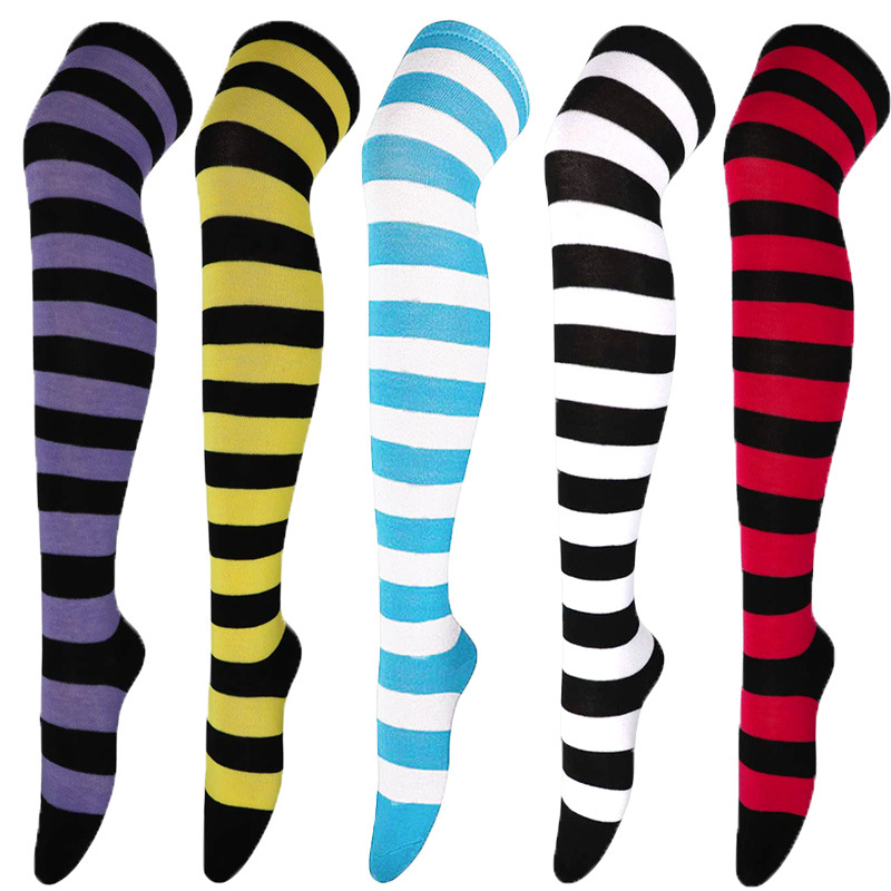 Wide Striped Stockings Women O - Christmas Stocking Hanging incelemesi ve fiyatı
